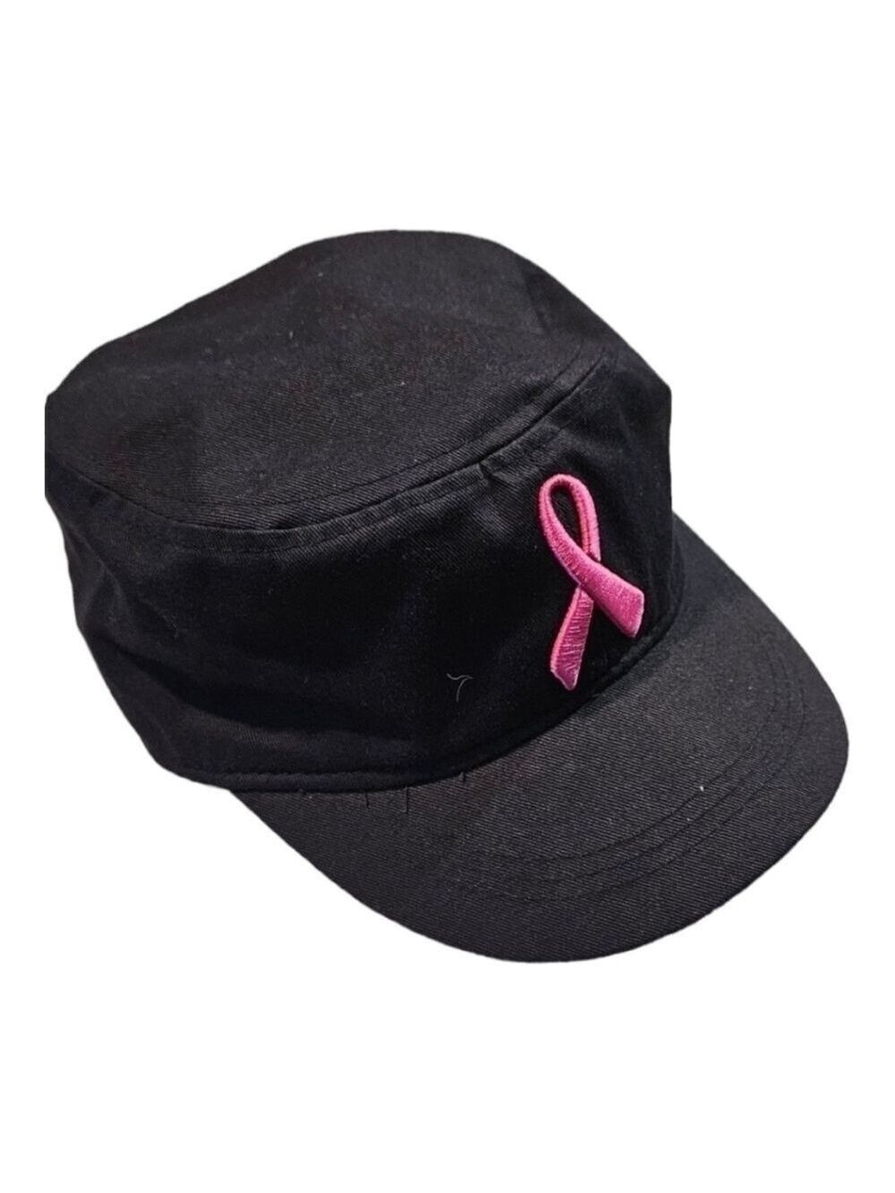 Ladies Support the Cure Black and Pink Hat - Picture 5 of 15
